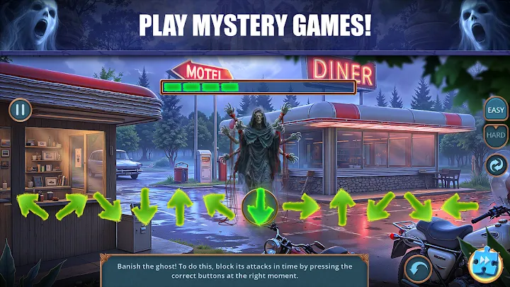 Mystery Phantoms — sceneria